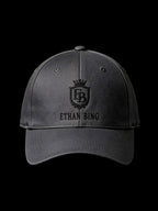 DARK GREY COTTON BASEBALL CAP